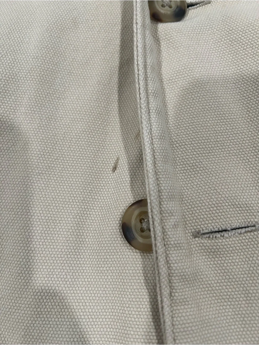 Columbia Men’s Cream Field Coat with Brown Corduroy Collar